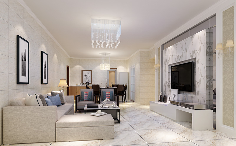 巴中89平的现代风格装修