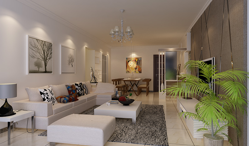 巴中现代简约商品房